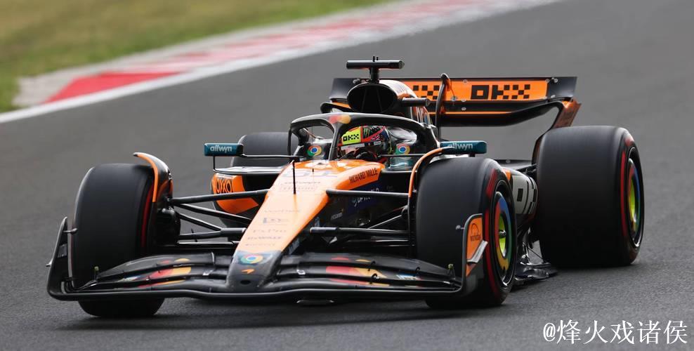 皮亚斯特里超越诺里斯 跃升到第二位